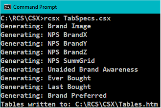 Windows csx script sample